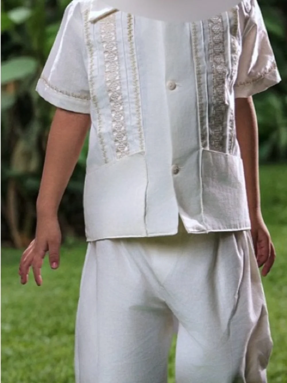 Toddler Boy Guayabera Set 3T